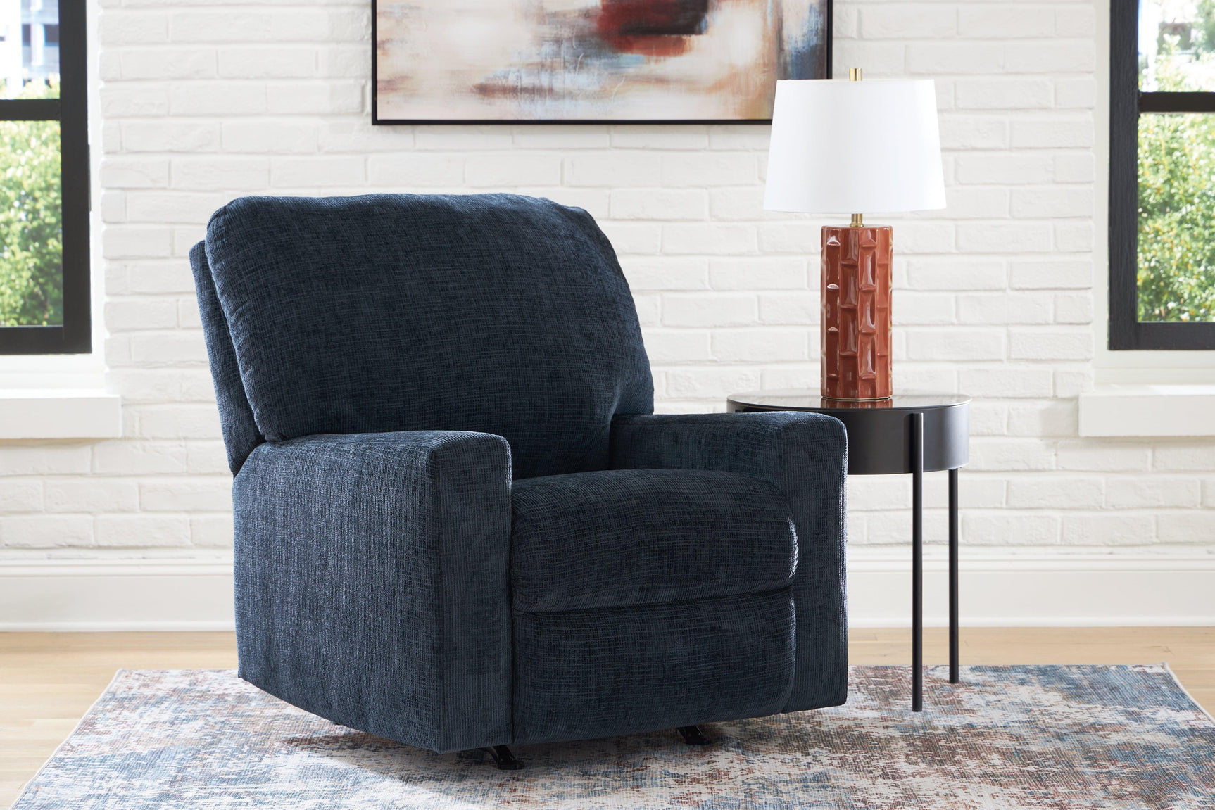 Aviemore Ink Chenille Recliner