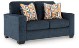 Aviemore Ink Chenille Loveseat