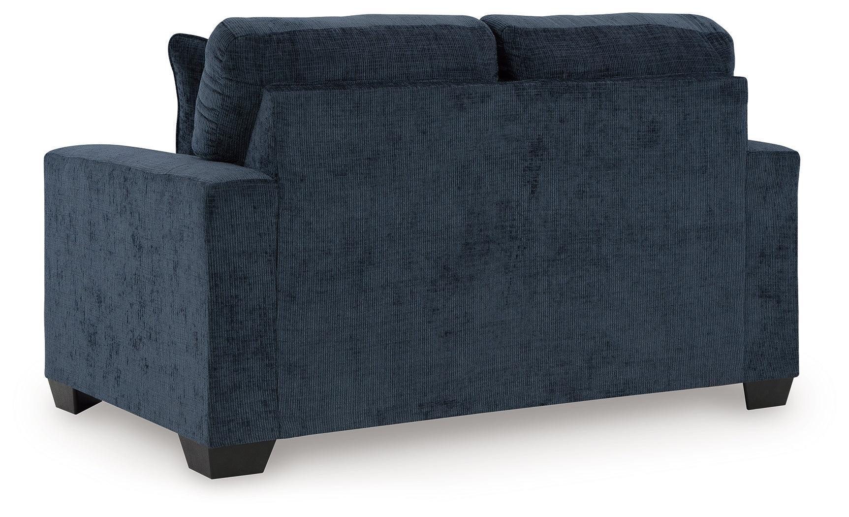 Aviemore Ink Chenille Loveseat