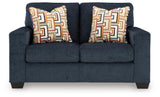 Aviemore Ink Chenille Loveseat