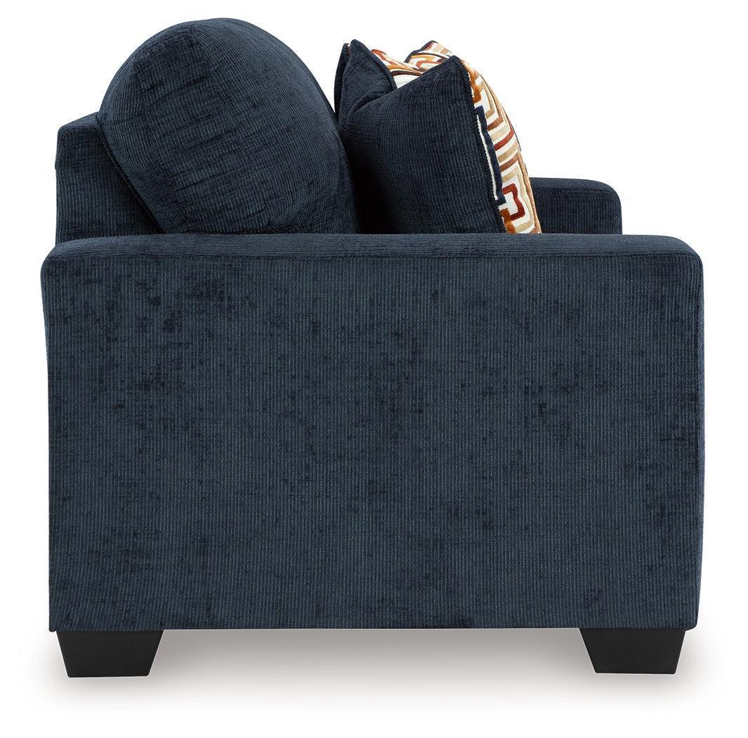 Aviemore Ink Chenille Loveseat