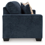 Aviemore Ink Chenille Queen Sofa Sleeper
