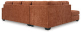 Aviemore Spice Chenille 2-Piece Sectional with Chaise