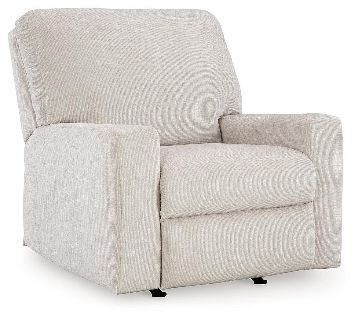 Aviemore Stone Chenille Recliner
