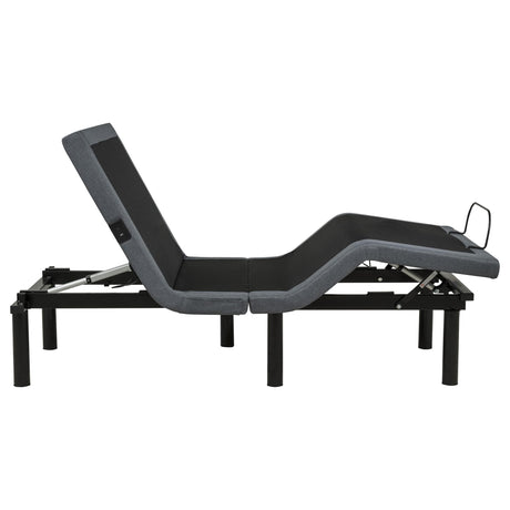 Weston Twin XL Dual-Motor Massage Adjustable Bed Base in Black and Grey — product image 7