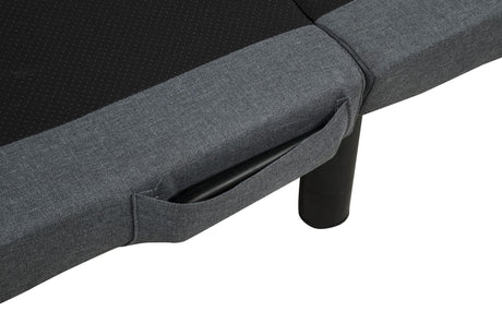 Weston Twin XL Dual-Motor Massage Adjustable Bed Base in Black and Grey — product image 14
