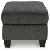 Erinslane Dusk Chenille Ottoman
