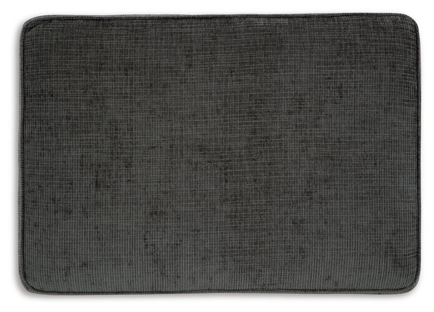 Erinslane Dusk Chenille Ottoman