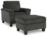 Erinslane Dusk Chair and Ottoman
