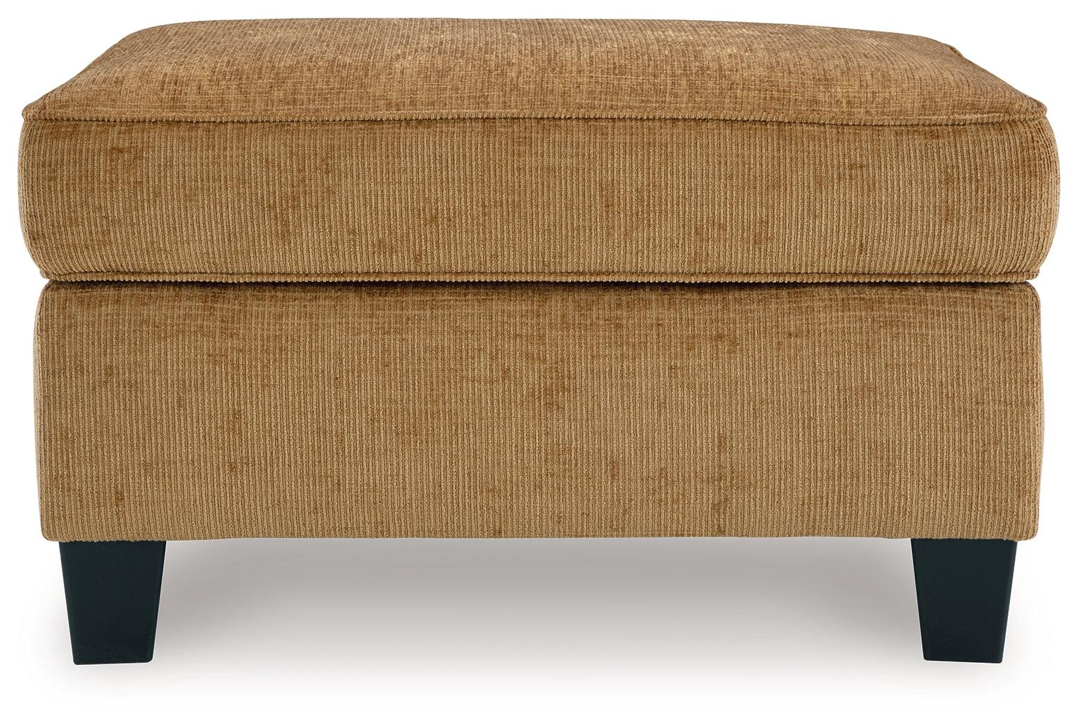 Erinslane Honey Chenille Ottoman