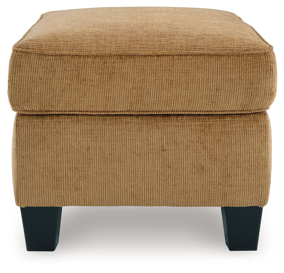 Erinslane Honey Chenille Ottoman
