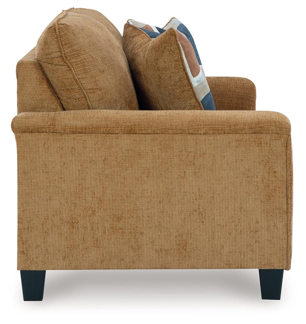 Erinslane Honey Chenille Loveseat