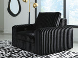 HamlinBay Onyx Chenille Power Gliding Chaise — product view
