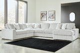 Stupendous Alloy 6-Piece Sectional with Chaise