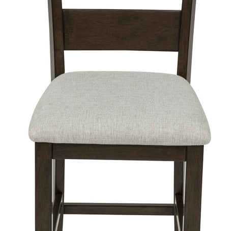 Lester 5-Piece Brown Counter Height Set view 6