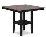 Lester Light Gray Counter Height Set