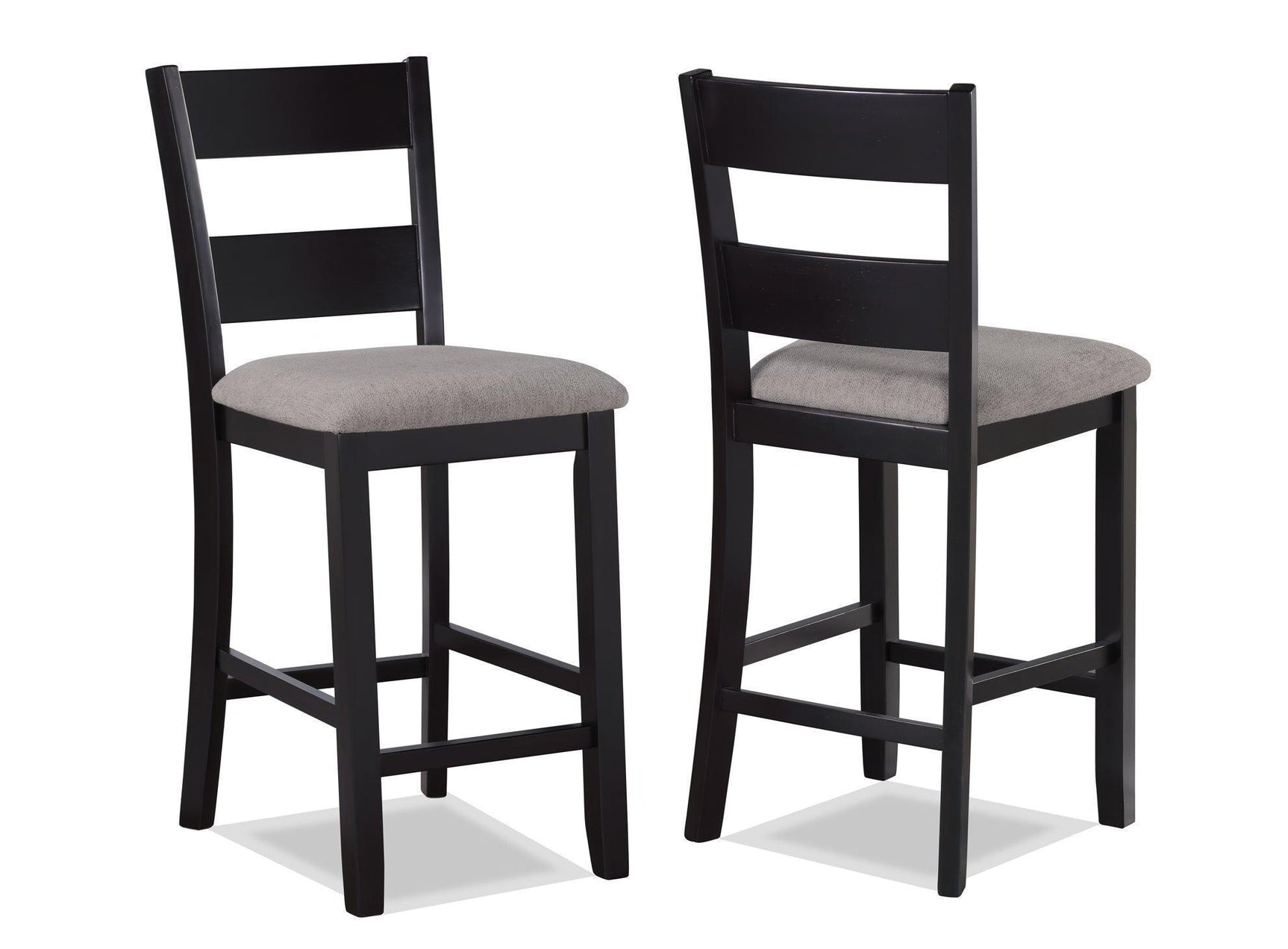 Lester Light Gray Counter Height Set