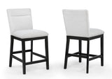 Sebastian Light Gray Counter Height Set view 6