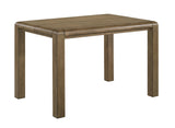Cockrell Light Brown Rectangular Counter Height Set