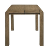 Cockrell Light Brown Rectangular Counter Height Set