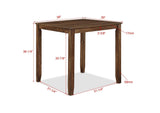 Ashborn Brown Counter Height Set