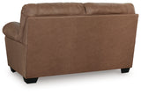 WillowBend Caramel Sofa and Loveseat