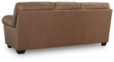 WillowBend Caramel Sofa and Loveseat