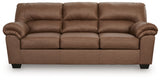 WillowBend Caramel Sofa and Loveseat