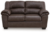 WillowBend Umber Sofa and Loveseat