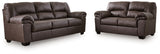 WillowBend Umber Sofa and Loveseat