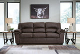 WillowBend Umber Sofa and Loveseat