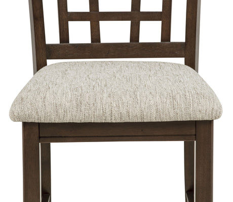 Hartwell Brown Oval Counter Height Set view 6