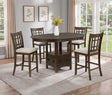 Hartwell Brown Oval Counter Height Set from Ella Furniture