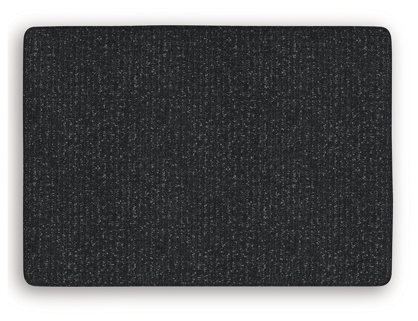 Jasmine Peaks Coal Chenille Ottoman