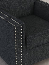 Jasmine Peaks Coal Chenille Chair