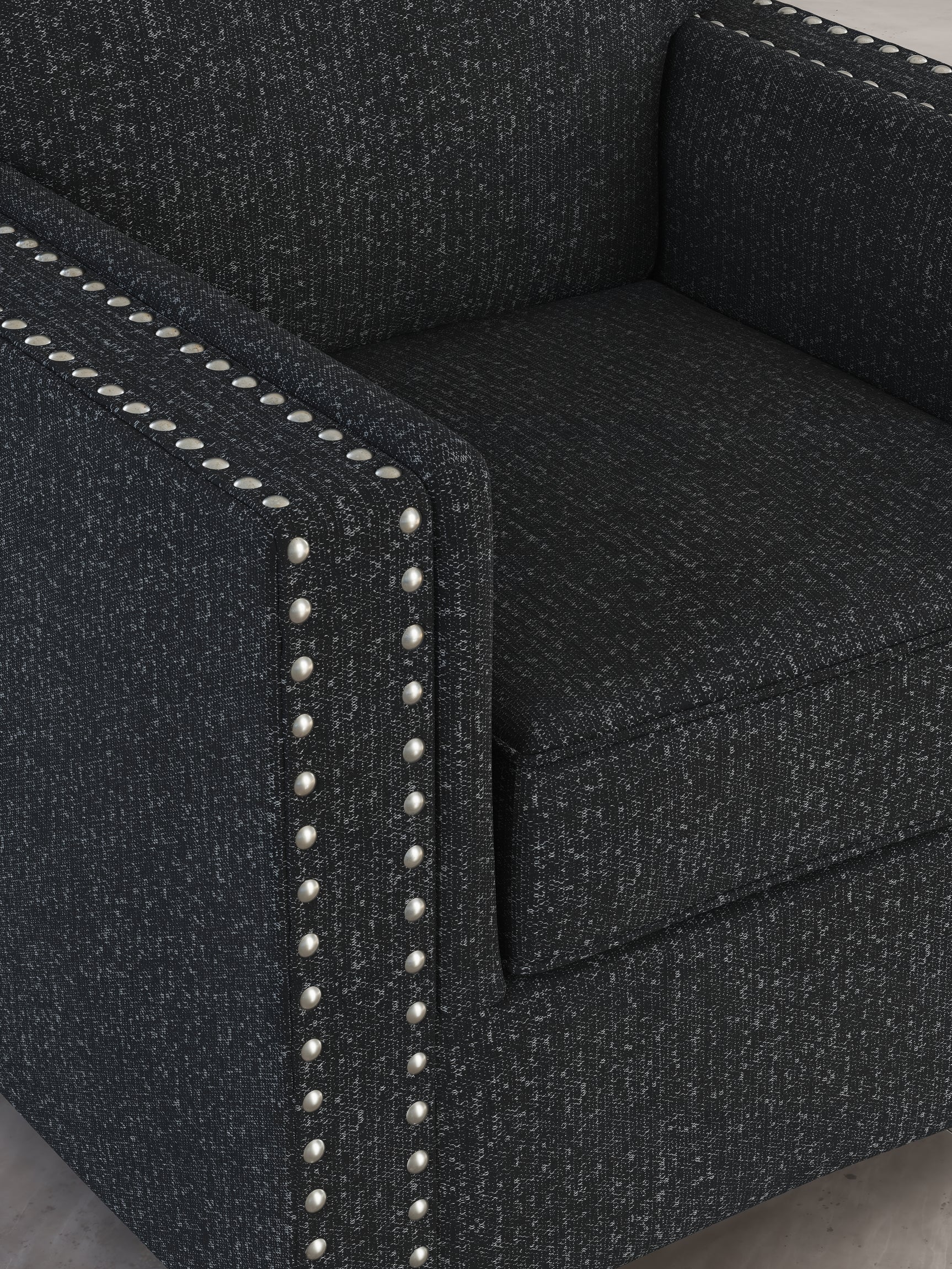 Jasmine Peaks Coal Chenille Chair