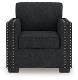Jasmine Peaks Coal Chenille Chair