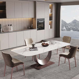 Tommy 71" White Top Dining Table