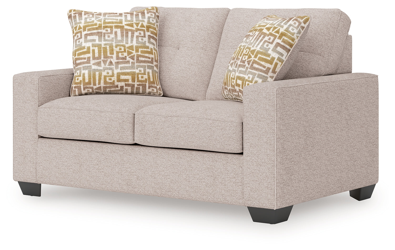 Larimer Stone Chenille Loveseat