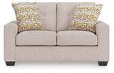 Larimer Stone Chenille Loveseat