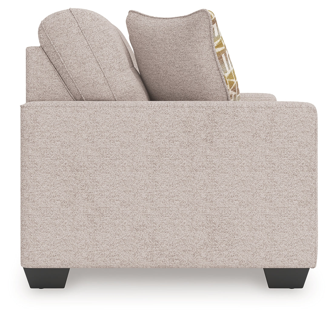 Larimer Stone Chenille Loveseat