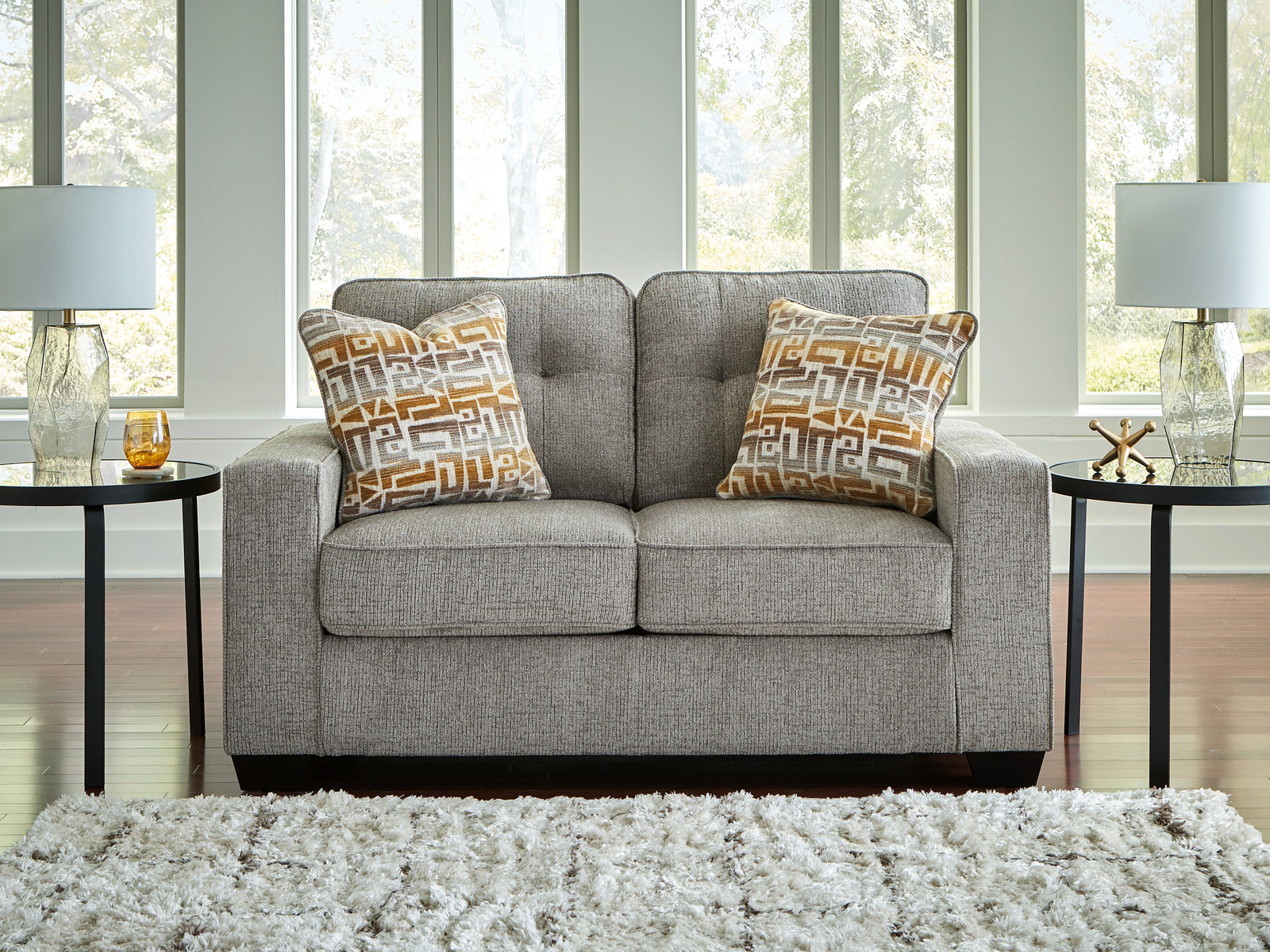 Larimer Iron Chenille Loveseat