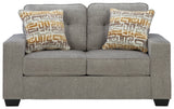 Larimer Iron Sofa and Loveseat
