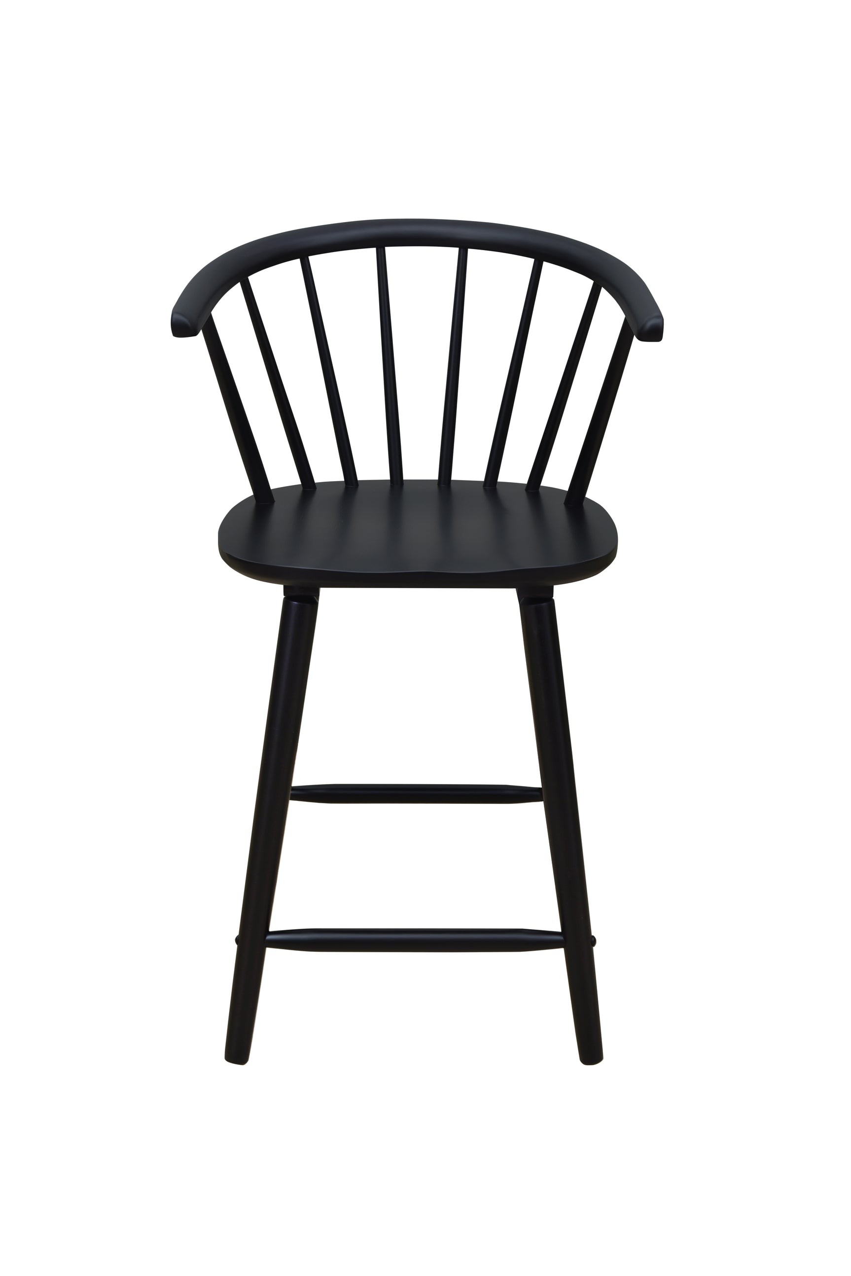 Janna Black Counter Height Barstool
