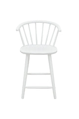 Janna White Counter Height Barstool