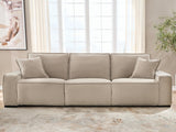 Carceri Cashmere 3-Piece Power Sectional Reclining Sofa — product view