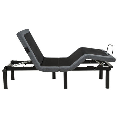 Weston Twin Dual-Motor Massage Adjustable Bed Base in Black and Grey — product image 7