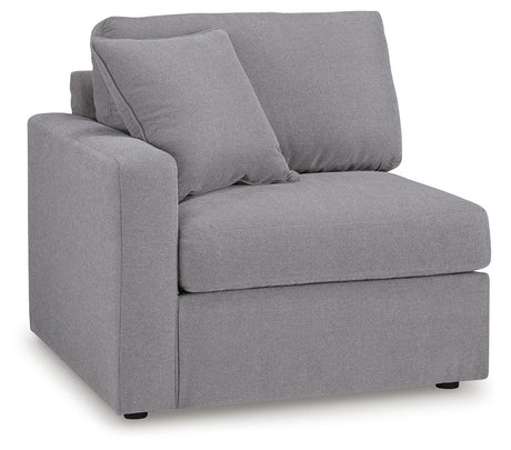 Modmax Granite 5-Piece Sectional Sofa — angled view