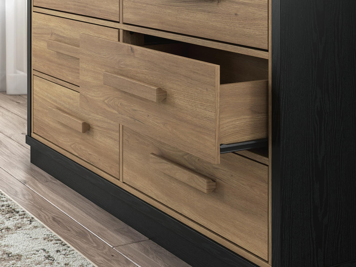 Kozmour Black/Brown Dresser — product image 10