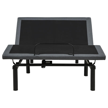 Tasca Full Dual-Motor Adjustable Bed Base in Black — product image 5